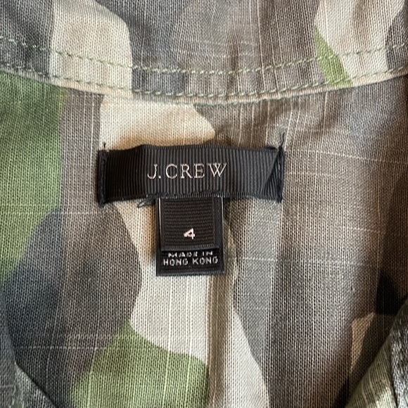 J Crew Camo Shirt - Picture 3 of 3